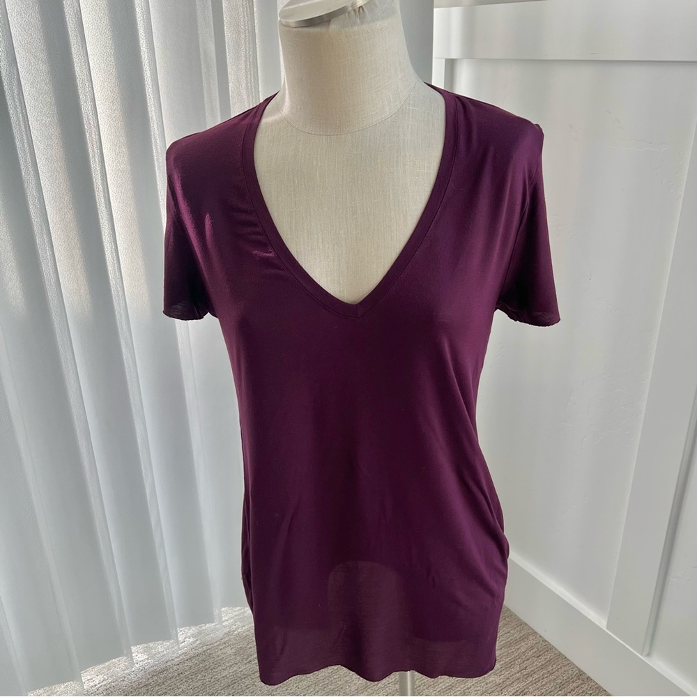 Victoria’s Secret PINK Bamboo V-Neck Shirt Size Small